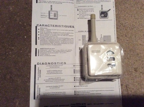 émetteur somfy centralis rts - somfy,