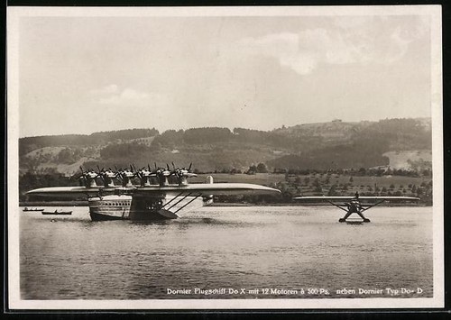 Avion aquatique dornier - ak,