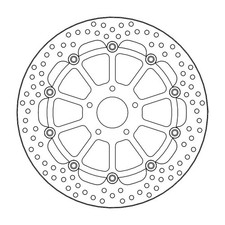 Disque frein flottant - de,