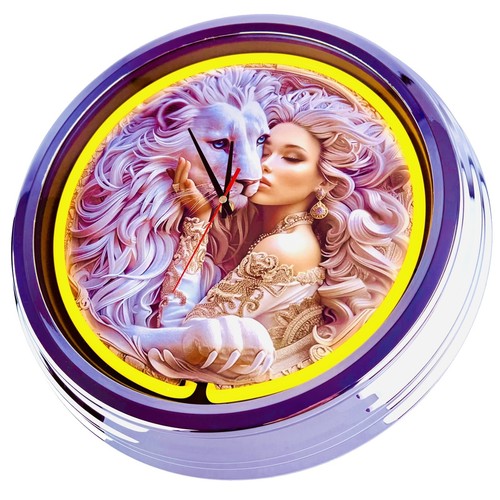 0857 femme lion grande - "femme, lion",