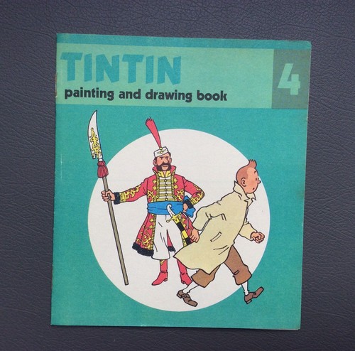 Hergé album colorier - à,