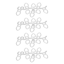  4 Pcs Scrapbooking Dies De Decoupe Matrice Découpe En Métal Moule D'ornement