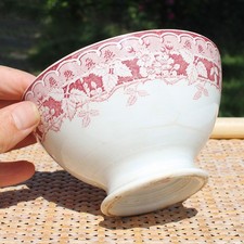 Ancien bol en faïence de St Amand & Hamage Nord modèle Mûrier