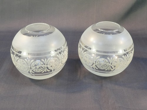 Paire globes pour lampe - globes, a