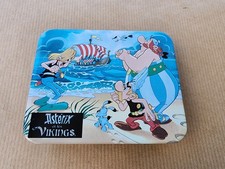 Boîte métal Astérix & les Vikings – Collector 2005 9.5x7.5 cm