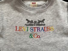 Robe Pull Levis Levi's Strauss & Co / Long Sleeve Dress / Gris Chiné 5 Ans 110cm