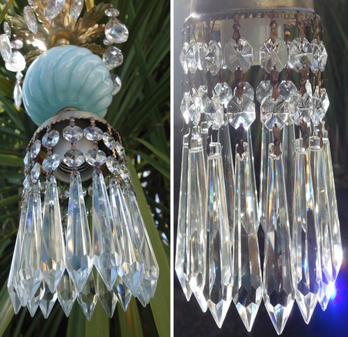Swag lamp chandelier crystal - swag,