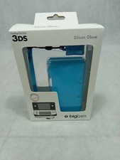 Housse de protection en silicone avec dragonne et étoffe Bleu Neuf Nintendo 3DS