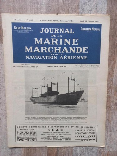 Journal marine marchande - la,