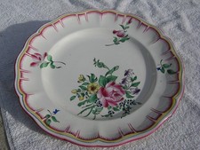 Assiette plate  - K et G -
