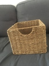 Panier rangement jonc de mer (pliable)