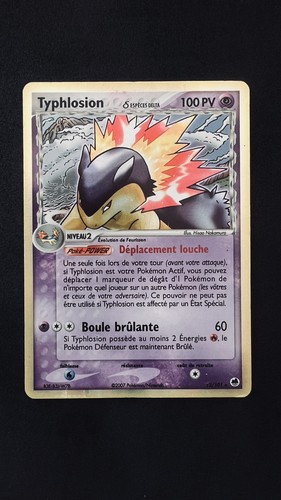 Carte pokémon typhlosion - carte,