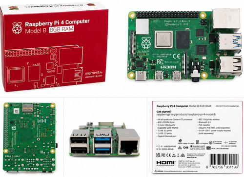 Raspberry model 8gb ram - model, b