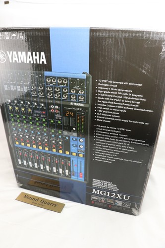 Yamaha mixing console - yamaha, mg12xu