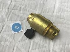 Douille ancienne interrupteur clé laiton lampe Gras Ravel TBE