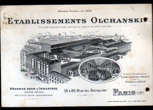 Paris usine cuirs - (xiii°),
