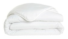 Couette blanche 100 % recyclée - Mi-saison - 140x200 - 1 personne - MORTREUX