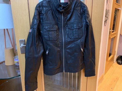 Veste cuir homme super - en,