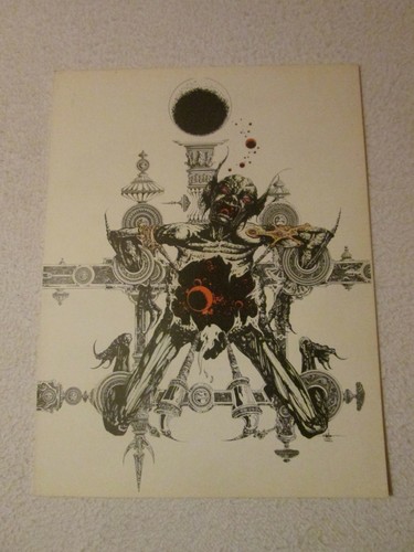 Art print vintage heavy - print, metal