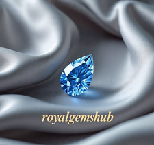 ✨ 2 Cts ~ Couleur bleue AAA