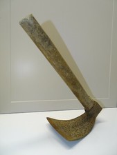 -ANCIEN OUTIL HERMINETTE DE SABOTIER TONNELIER CHARPENTIER COLLECTION OUTILS