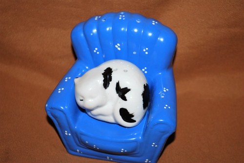 Vintage cat chair - on, salt