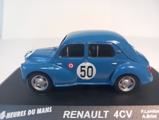 RENAULT 4CV (LE MANS 1951) 1/43. IXO. Bon État.  B.O.