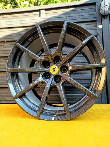 Jante wheel carbone arriére - jante,