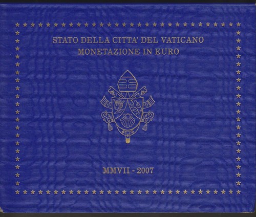Coffret pièces vatican euro