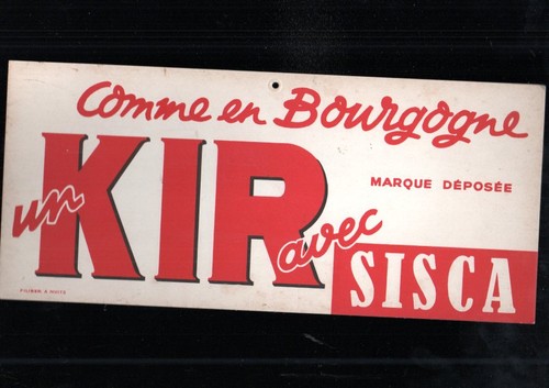Carton publicitaire ancien - publicitaire,