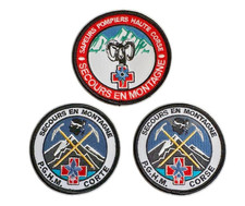 LOT de 3 Tissus SECOURS EN