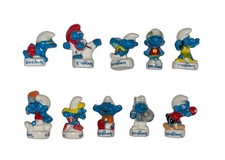 Série complète de 10 fèves