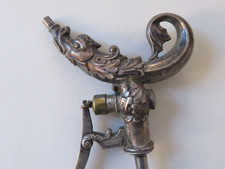 TIRE BOUCHON SIPHON A CHAMPAGNE TAP G. DELEUZE ARGENT 19 EME CORKSCREW CAVATAPPI