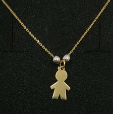 Collier 18k 750 mls - or,