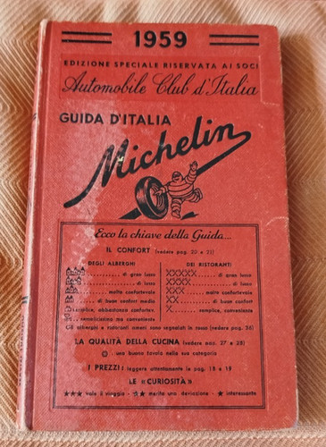 Guide rouge michelin - rouge, guida