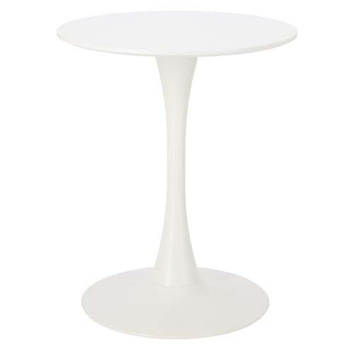 Table ronde blanche simplet - table,