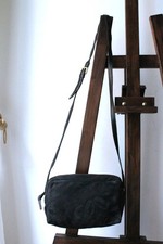Loewe sac à main en daim noir
