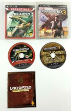 Lot 2 Playstation 3 PS3 VF Uncharted Drake's Fortune 3 The Illusion of Drake