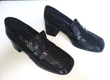 Chaussures femme mocassin cuir