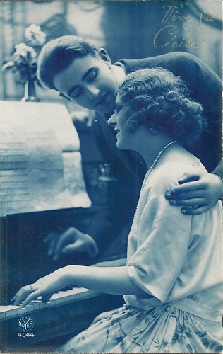 Carte postale fantaisie - carte, vive