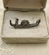 c1930 BROCHE ANCIENNE  Argent