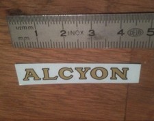 Transfert logo "ALCYON" pour Canot Boat HORNBY MECCANO Grand 44mm