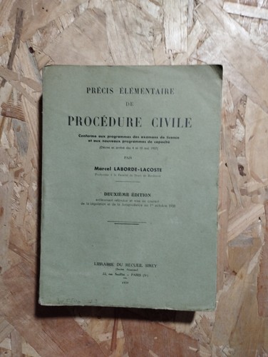 Ancien livre précis - ancien,