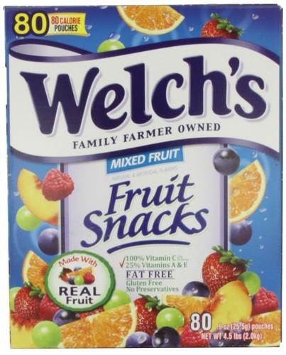 Welch fruits snacks candy 80 - welch's,