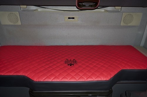 Camion rouge housse matelas - camion,