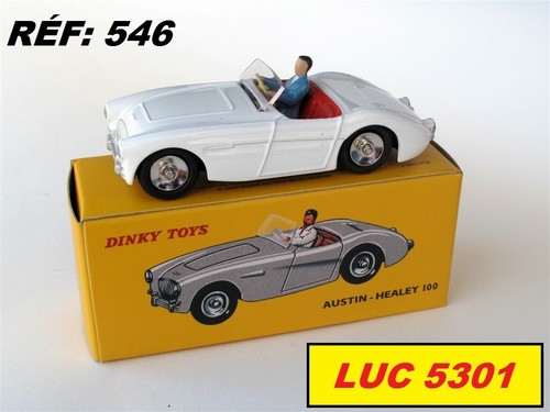 Austin healey 100 blanche 546 - austin,