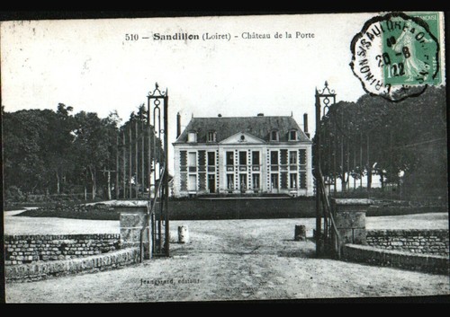 Sandillon portail fer - sandillon, (45)