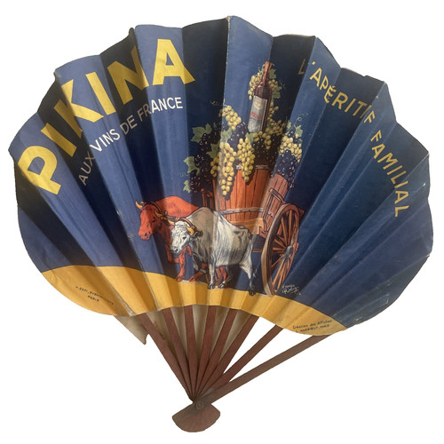 éventail publicitaire pikina - Éventail,