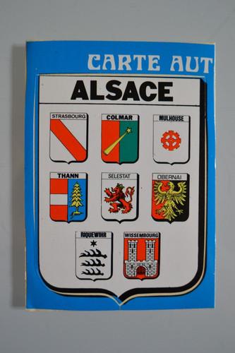 Alsace ecusson blason adhesif - ecusson,