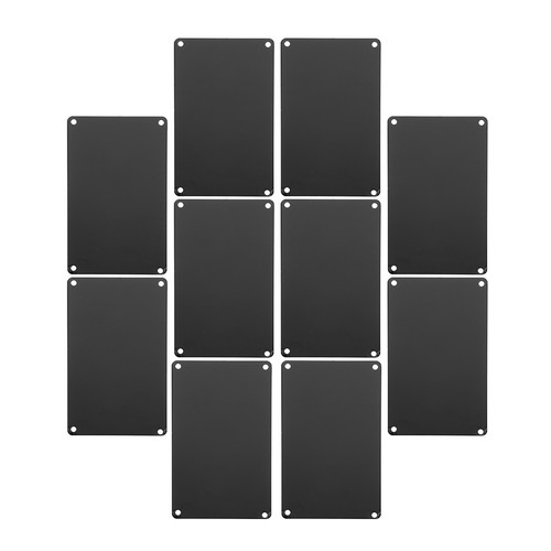 Pcs plaque alu petit - 10,